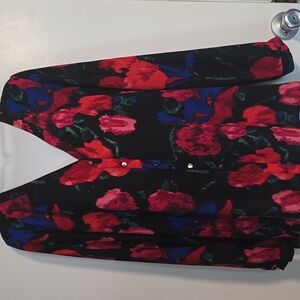 Ivanka Trump Floral Print Blouse Sz M